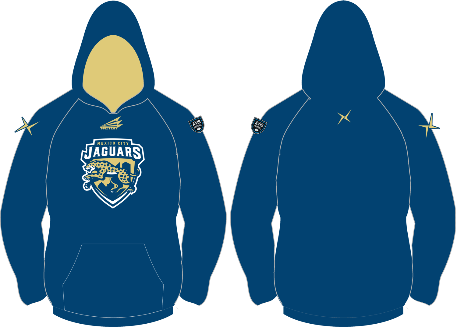 Mexico City Jaguars Custom Vulcan Hoodie #VH1