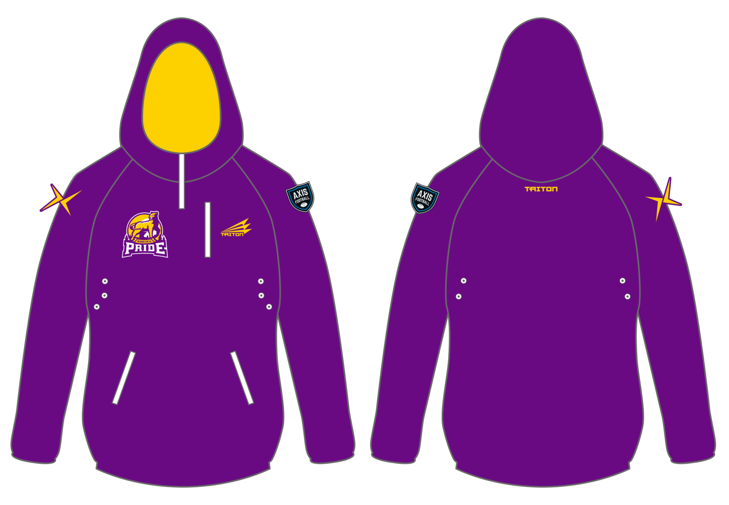 Minnesota Pride Custom Gladiator Hoodie #GH1