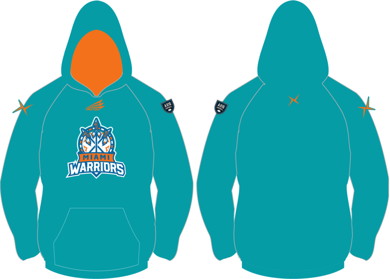 Miami Warriors Custom Vulcan Hoodie #VH1