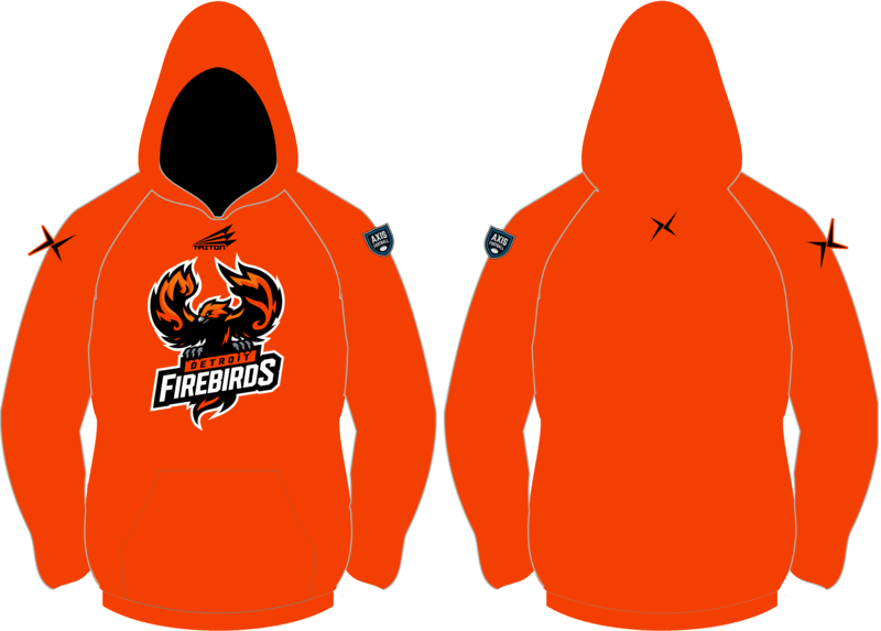 Detroit Firebirds Custom Vulcan Hoodie #VH1