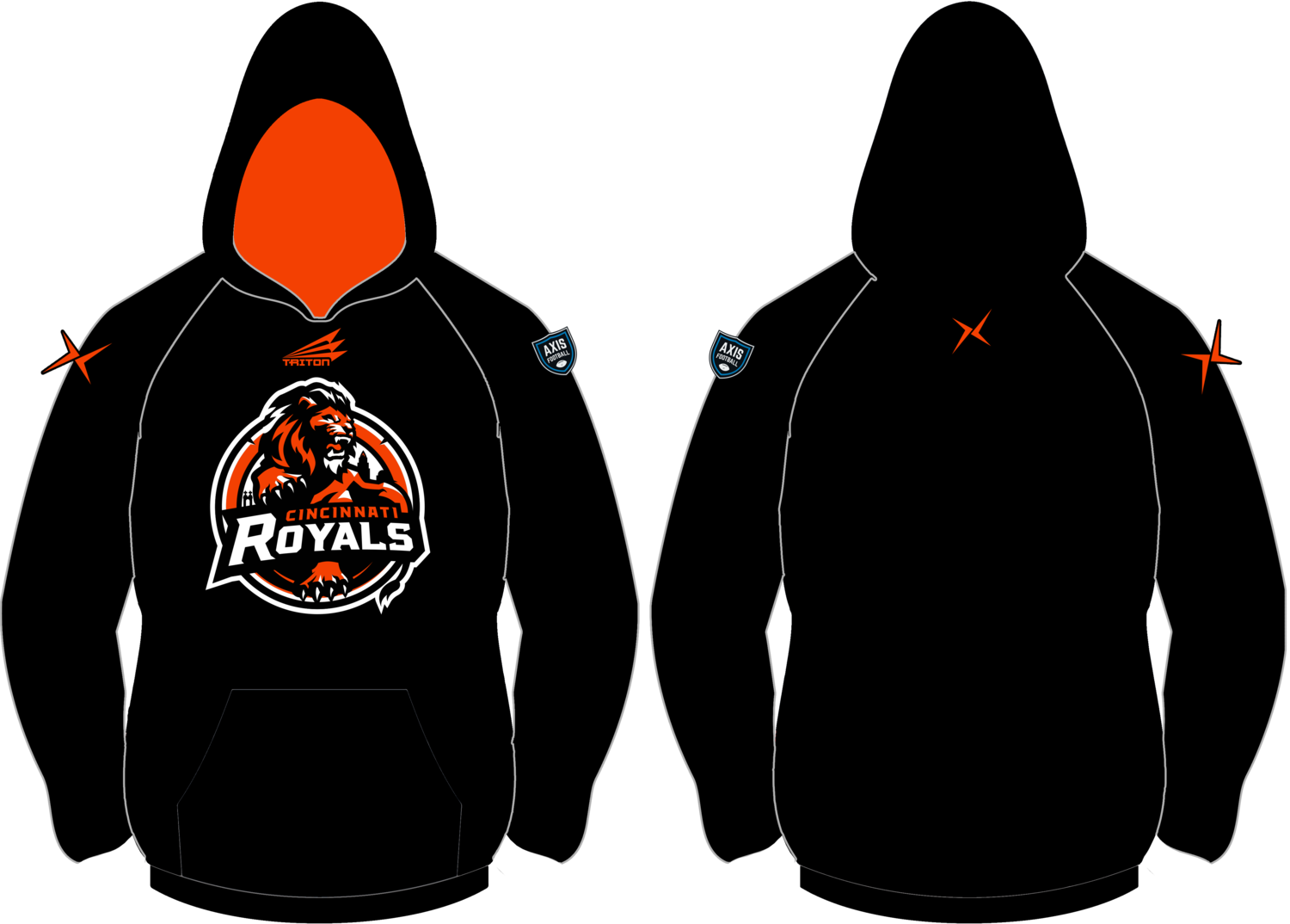 Cincinnati Royals Custom Vulcan Hoodie #VH1
