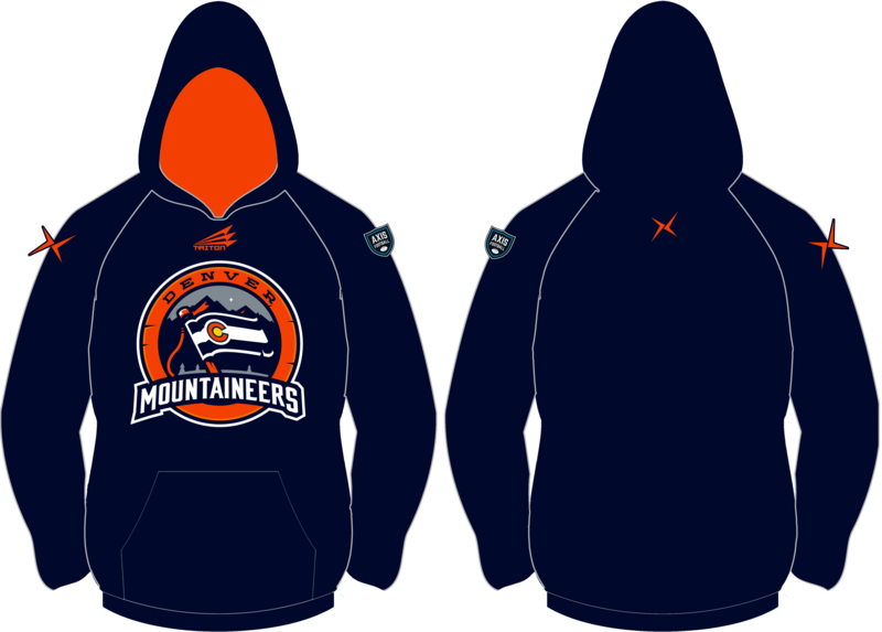 Denver Mountaineers Custom Vulcan Hoodie #VH1