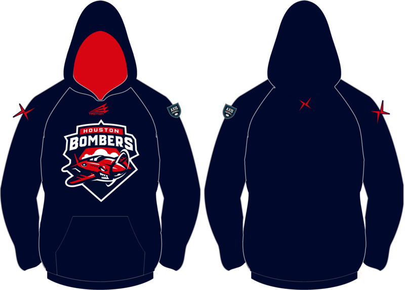 Houston Bombers Custom Vulcan Hoodie #VH1