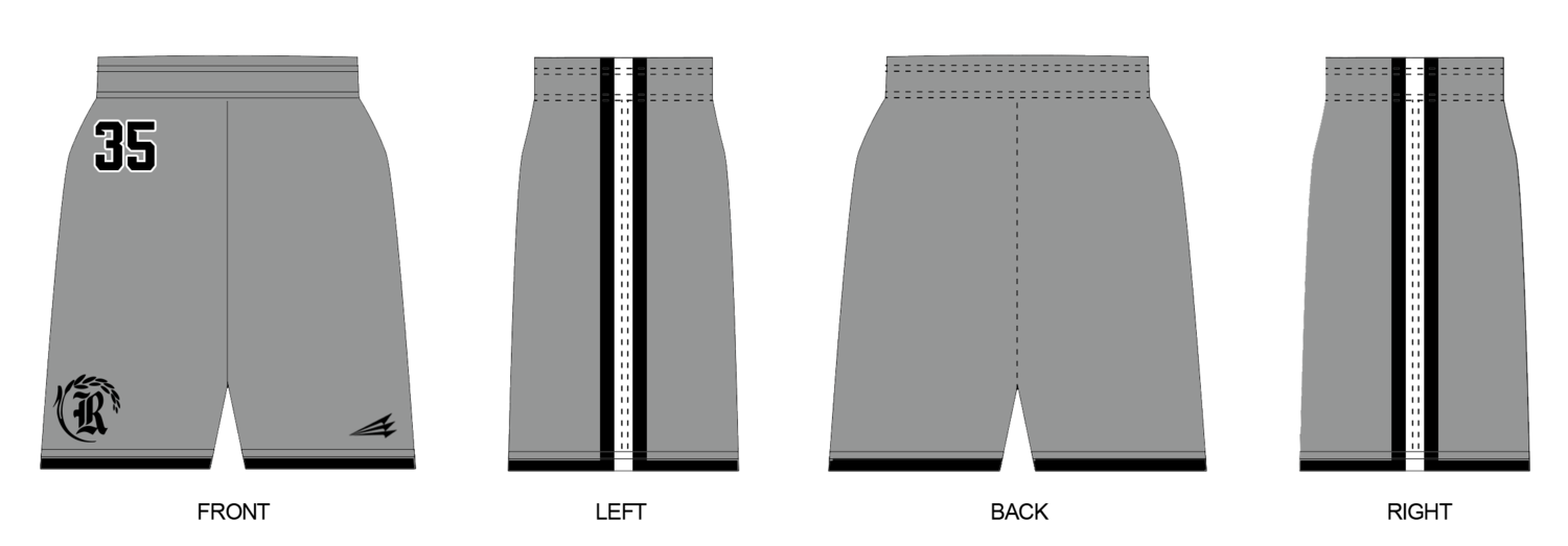 Rayne Ricebirds Custom Revolution Pocket Shorts #RV1B