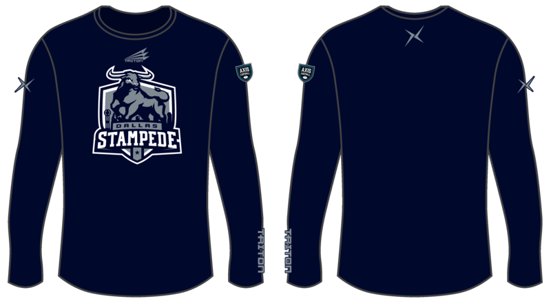Dallas Stampede Custom Longsleeve HyperTee #LHT1
