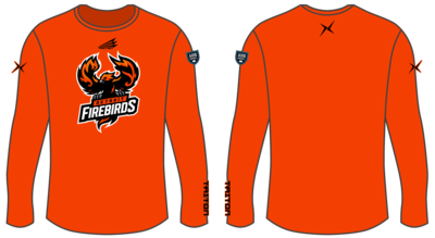 Detroit Firebirds Custom Longsleeve HyperTee #LHT1