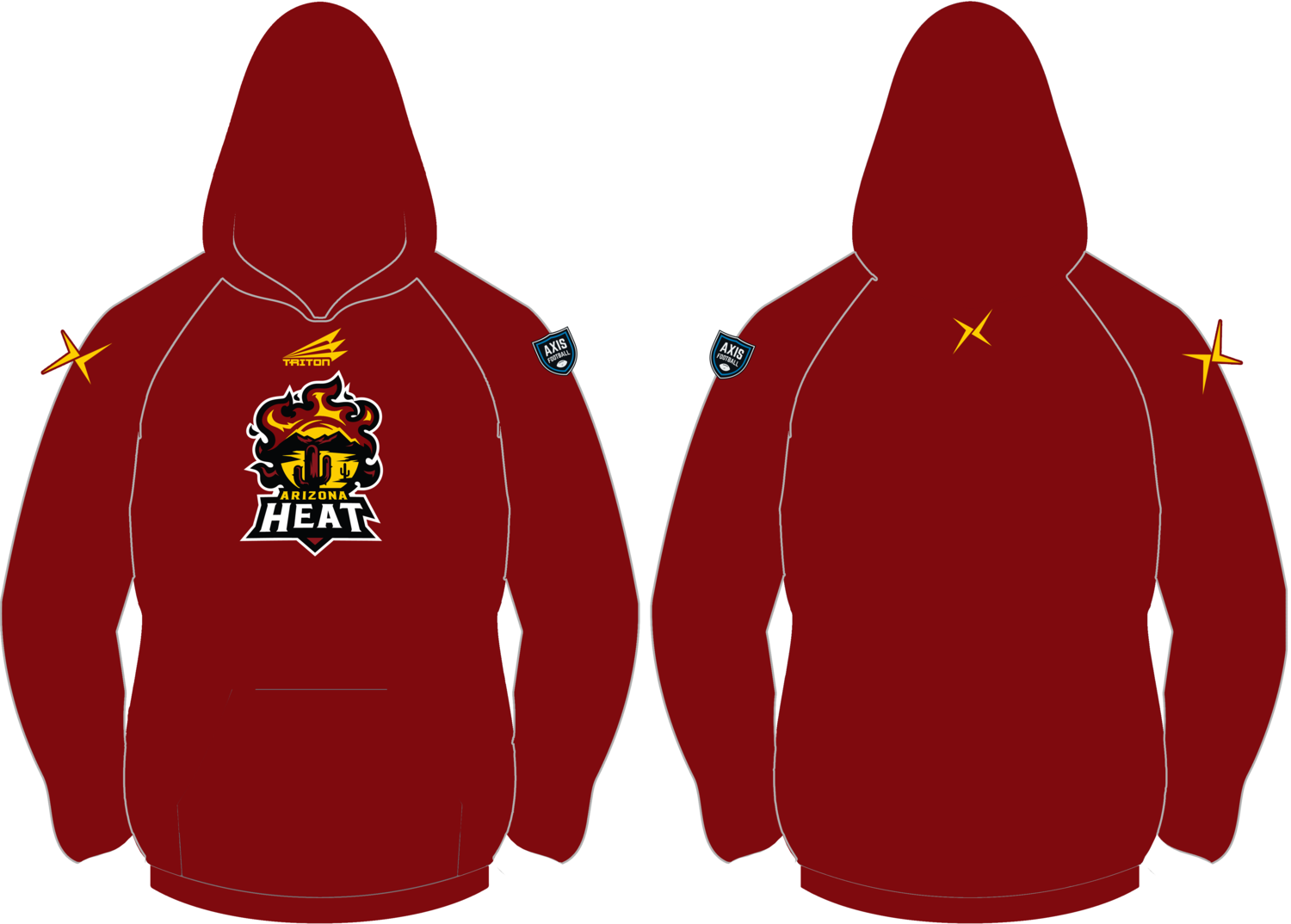 Arizona Heat Custom Vulcan Hoodie #VH1