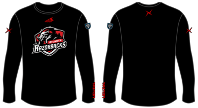 Atlanta Razorbacks Custom Longsleeve HyperTee #LHT1