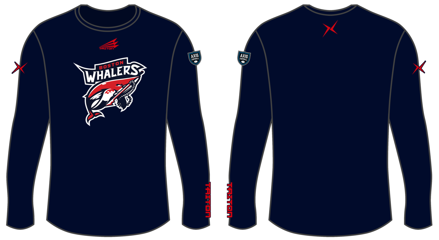 Boston Whalers Custom HyperTee #LHT1