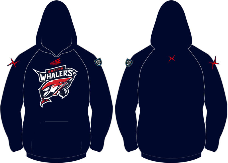 Boston Whalers Custom Vulcan Hoodie #VH1
