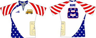 RETARDS Patriotic Rugby Jersey
