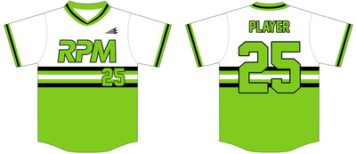 Texas RPM Custom HexFlex Baseball Jersey #J1B