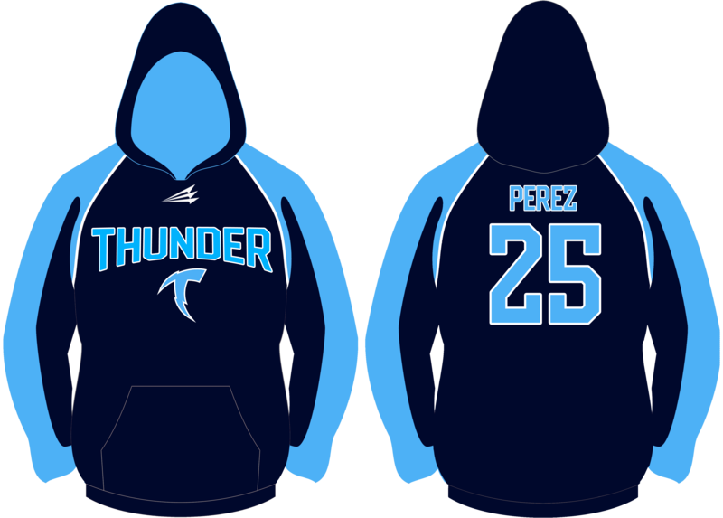 Miami Thunder Custom Vulcan Hoodie #VH1