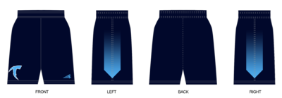 Miami Thunder Custom Revolution Pocket Shorts #RV1