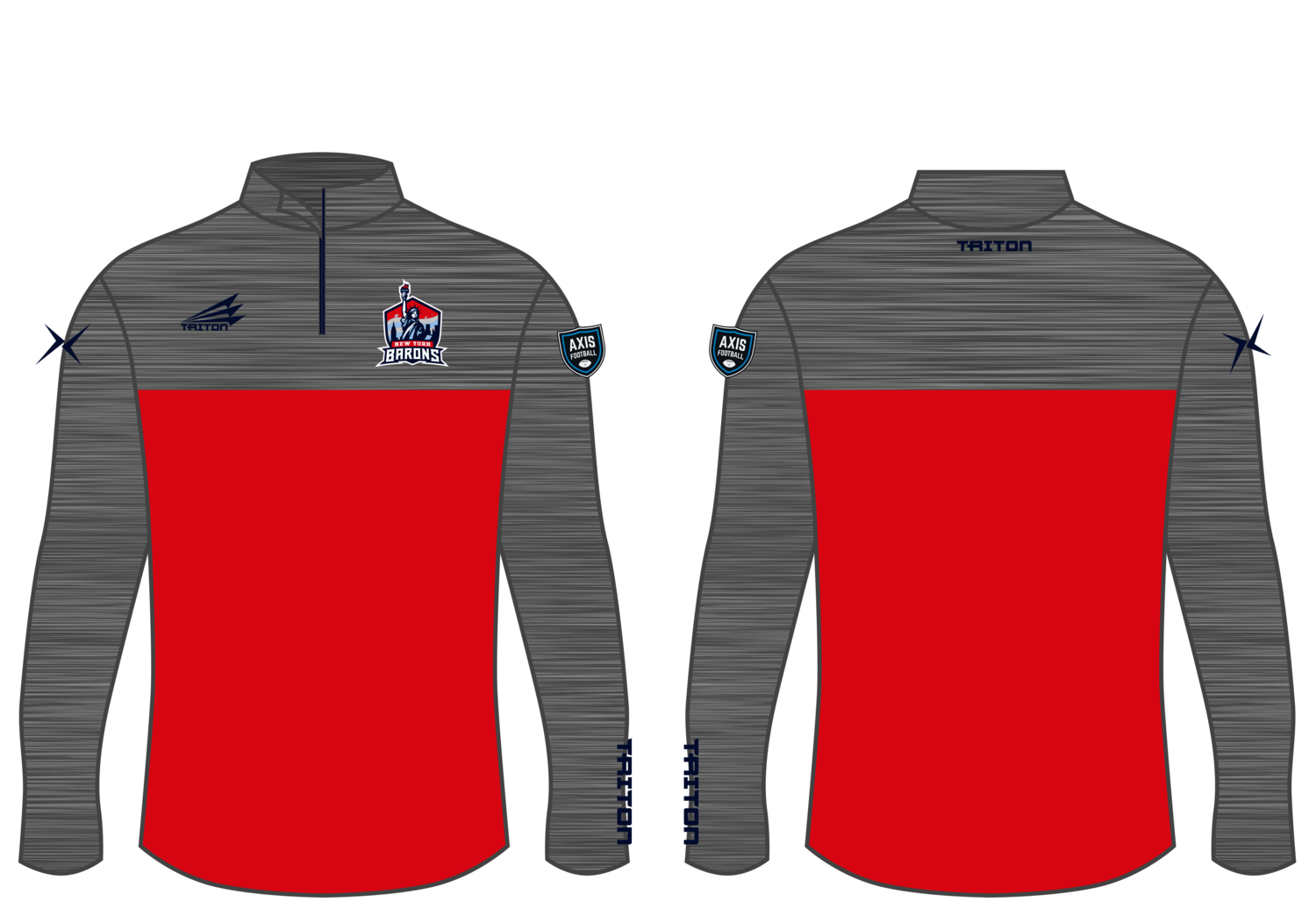 New York Barons Custom NanoZip #NZ1