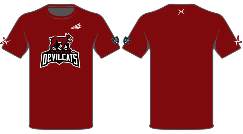 Winnipeg Devilcats Custom HyperTee #HT1