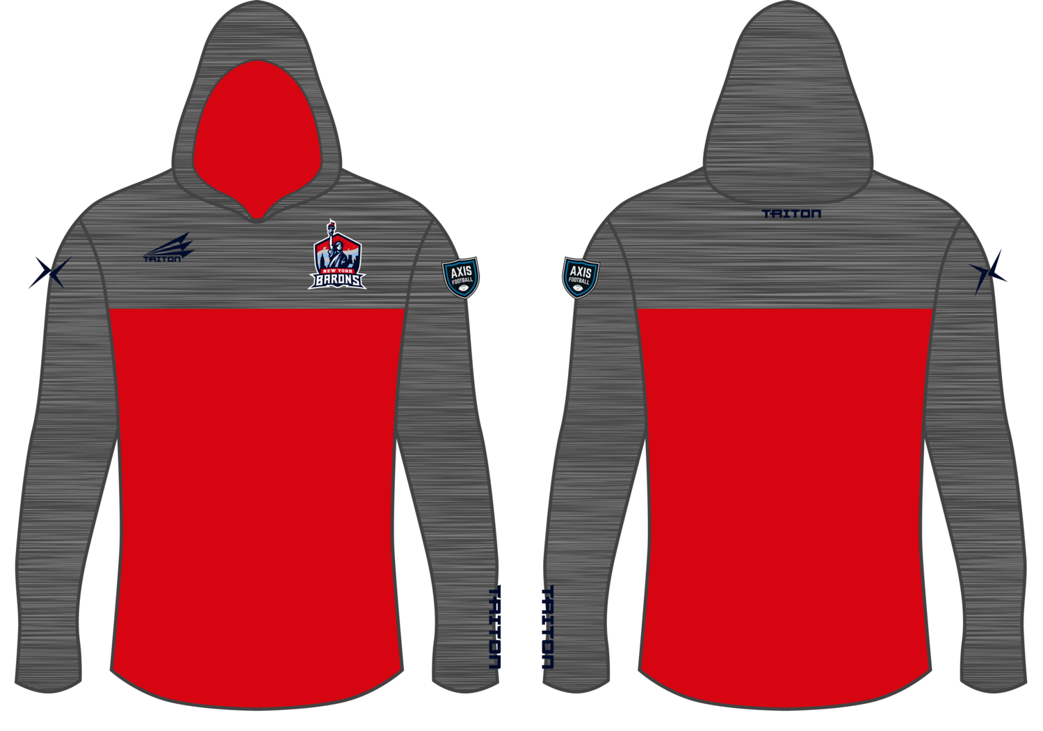 New York Barons Custom NanoHood #NH1