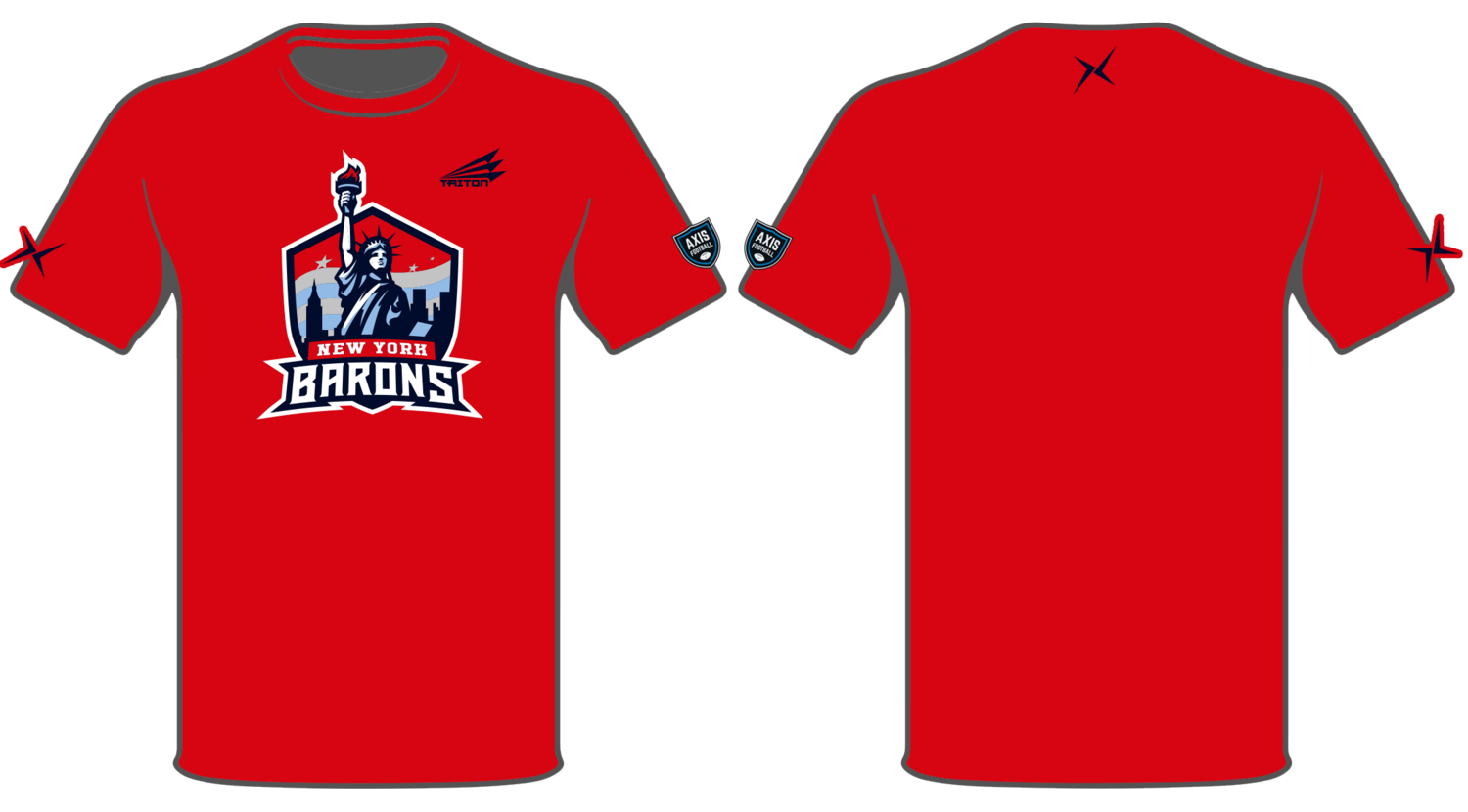 New York Barons Custom HyperTee #HT1