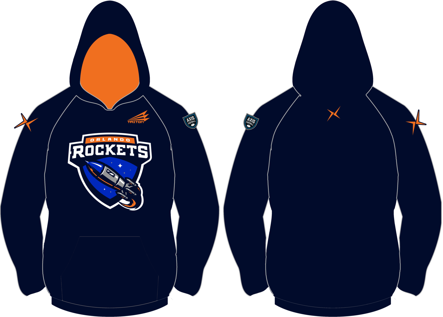 Orlando Rockets Custom Vulcan Hoodie #VH1
