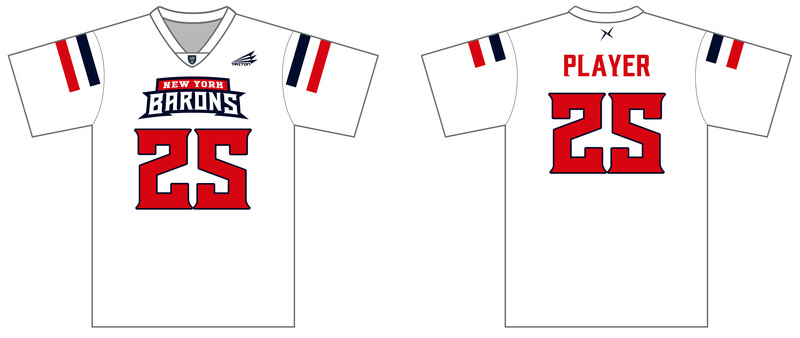 New York Barons Custom HexaFlex ESport Jersey #J1