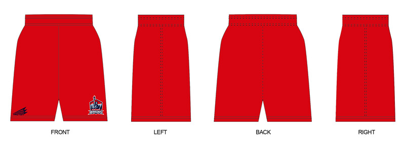 New York Barons Custom Revolution Pocket Shorts #RV1
