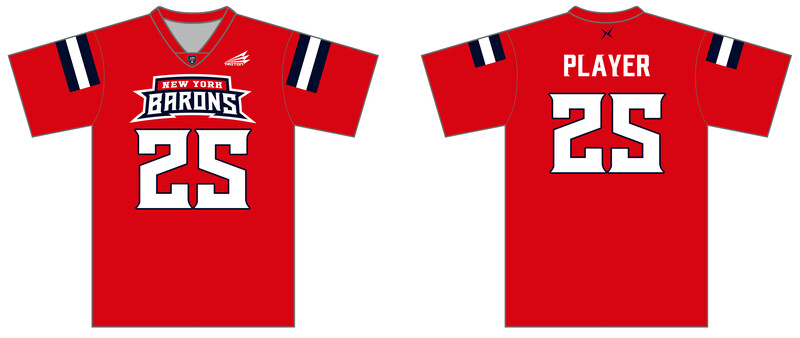 New York Barons Custom HexaFlex ESport Jersey #J2