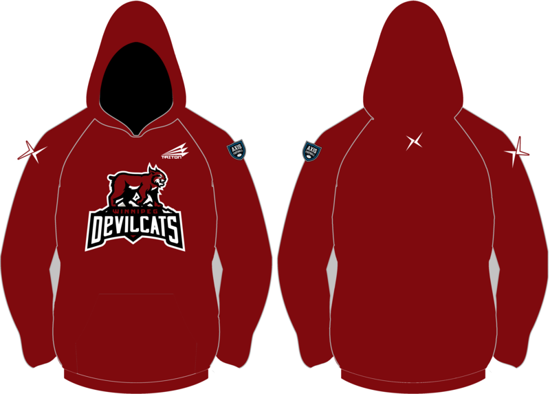 Winnipeg Devilcats Custom Vulcan Hoodie #VH1