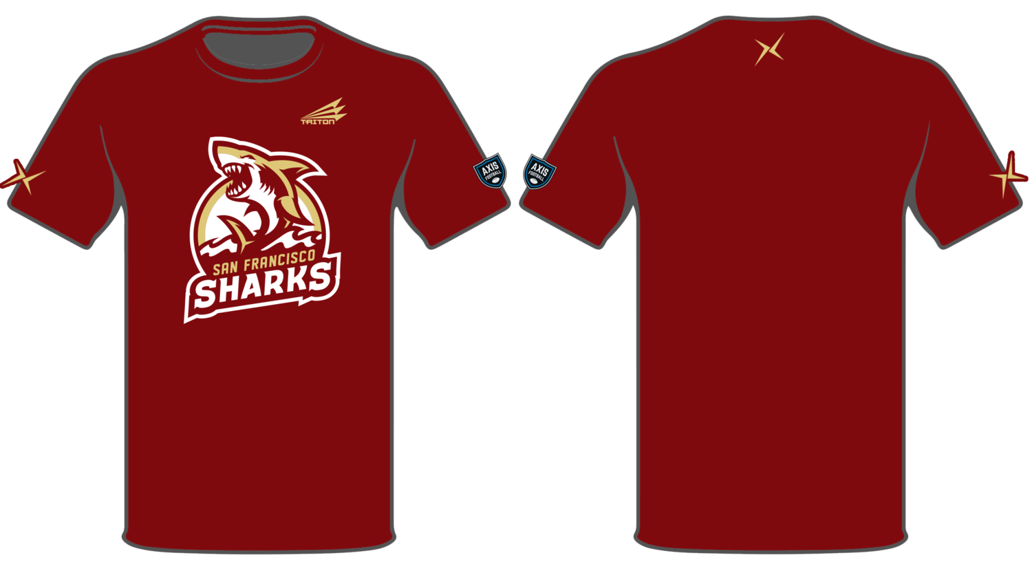 San Francisco Sharks Custom HyperTee #HT1
