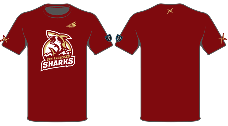 San Francisco Sharks Custom HyperTee #HT1
