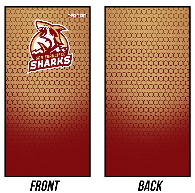 San Francisco Sharks Custom Gaiter #GM1