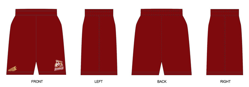 San Francisco Sharks Custom Revolution Pocket Shorts #RV1