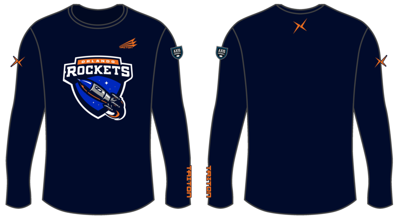 Orlando Rockets Custom Long Sleeve HyperTee #LHT1
