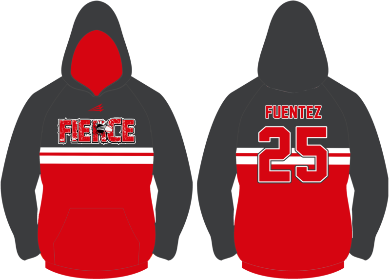 Fierce Baseball Custom Vulcan Hoodie #VH2