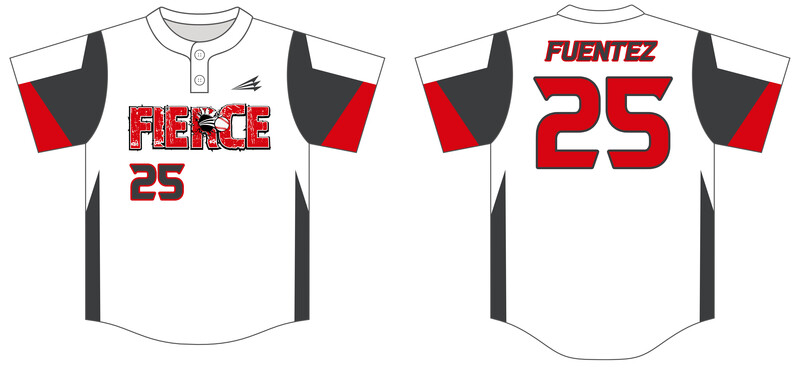 Fierce Baseball Custom NanoDri Baseball Jersey #J6