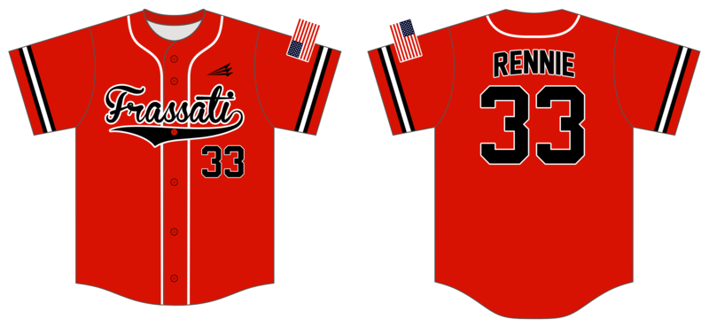 Frassati Ball Club Custom NanoDri Baseball Jersey #J1