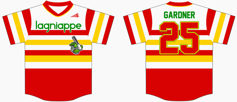 Louisiana Lagniappe Custom NanoDri Baseball Jersey #J2
