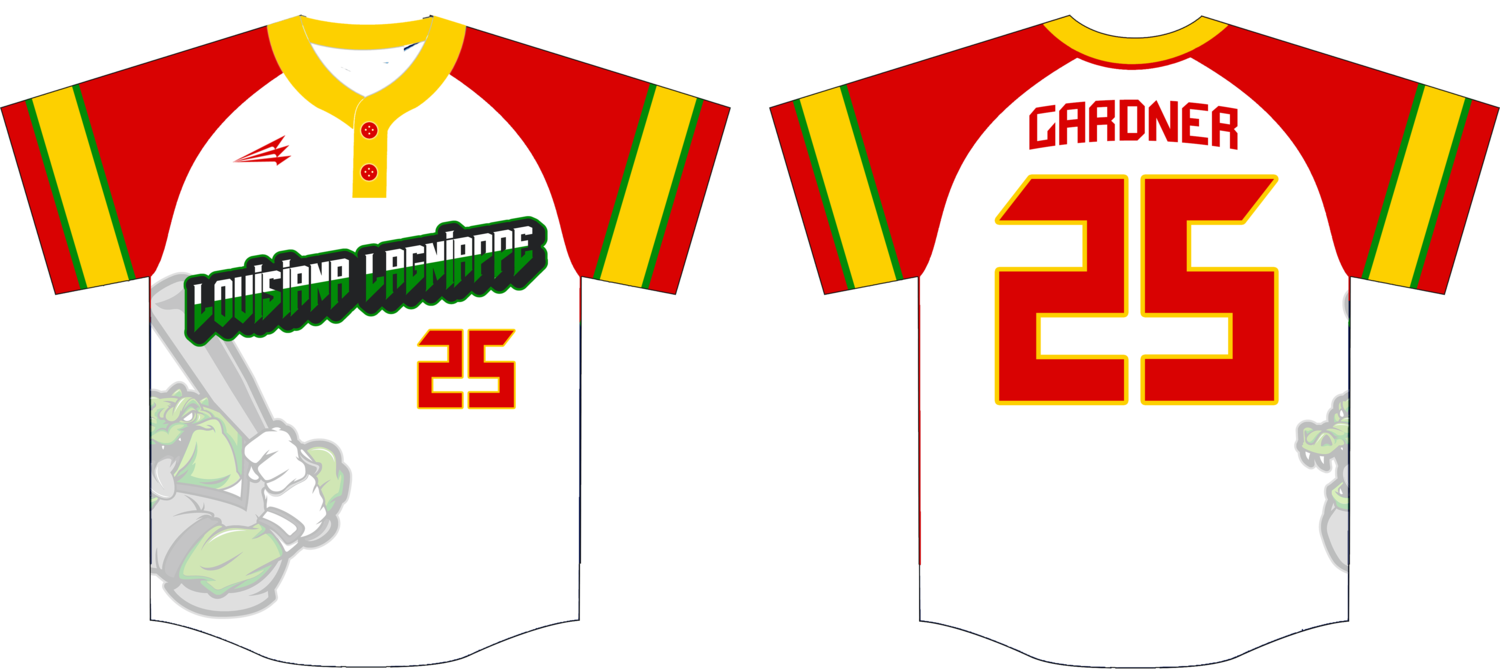 Louisiana Lagniappe Custom NanoDri Baseball Jersey #J1