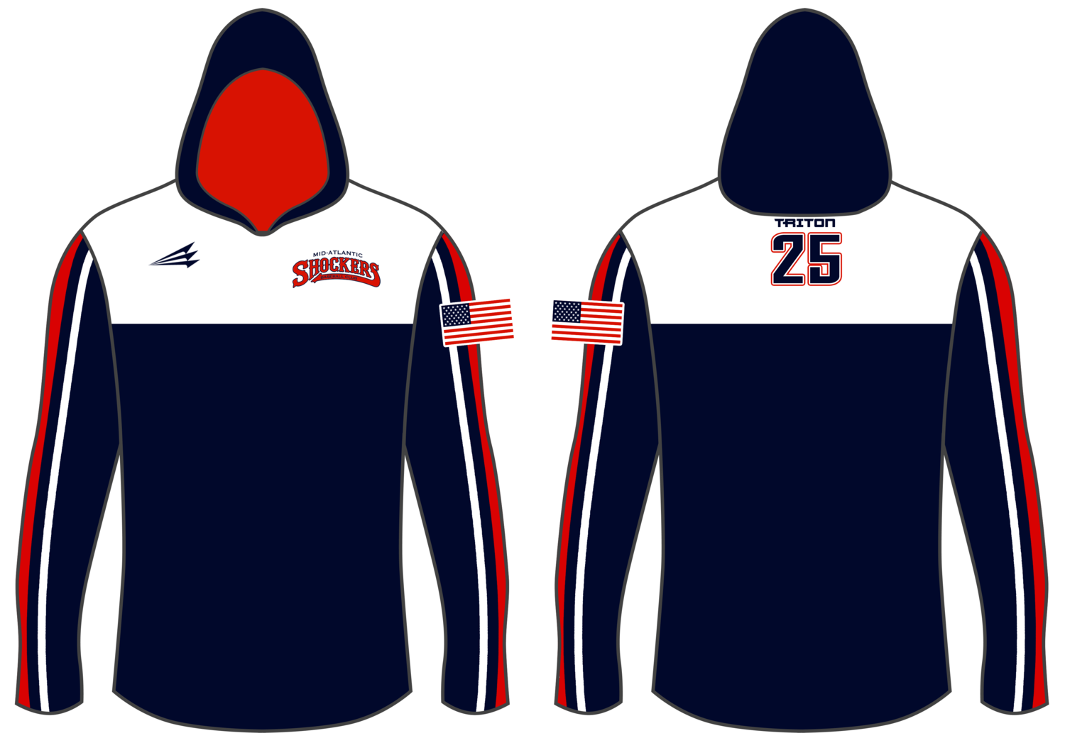 Mid-Atlantic Shockers (Joseph) Custom Jackal Jacket #JJ1B