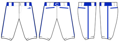 Brazos Cats Custom Knicker Baseball Pant #BP2A