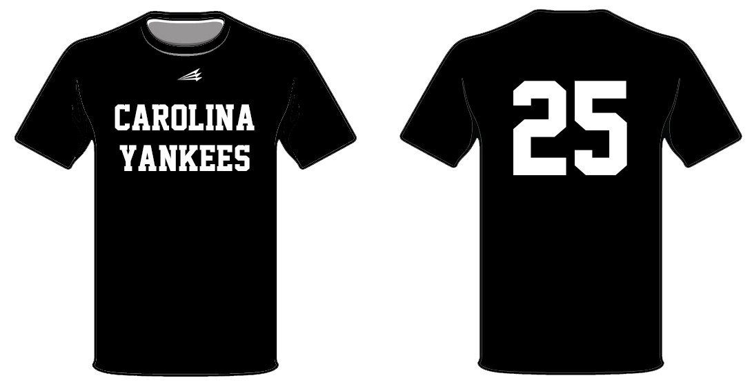 Carolina Yankees Custom HyperTee #HT1