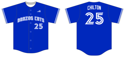 Brazos Cats Custom HexaFlex Baseball Jersey #J5B