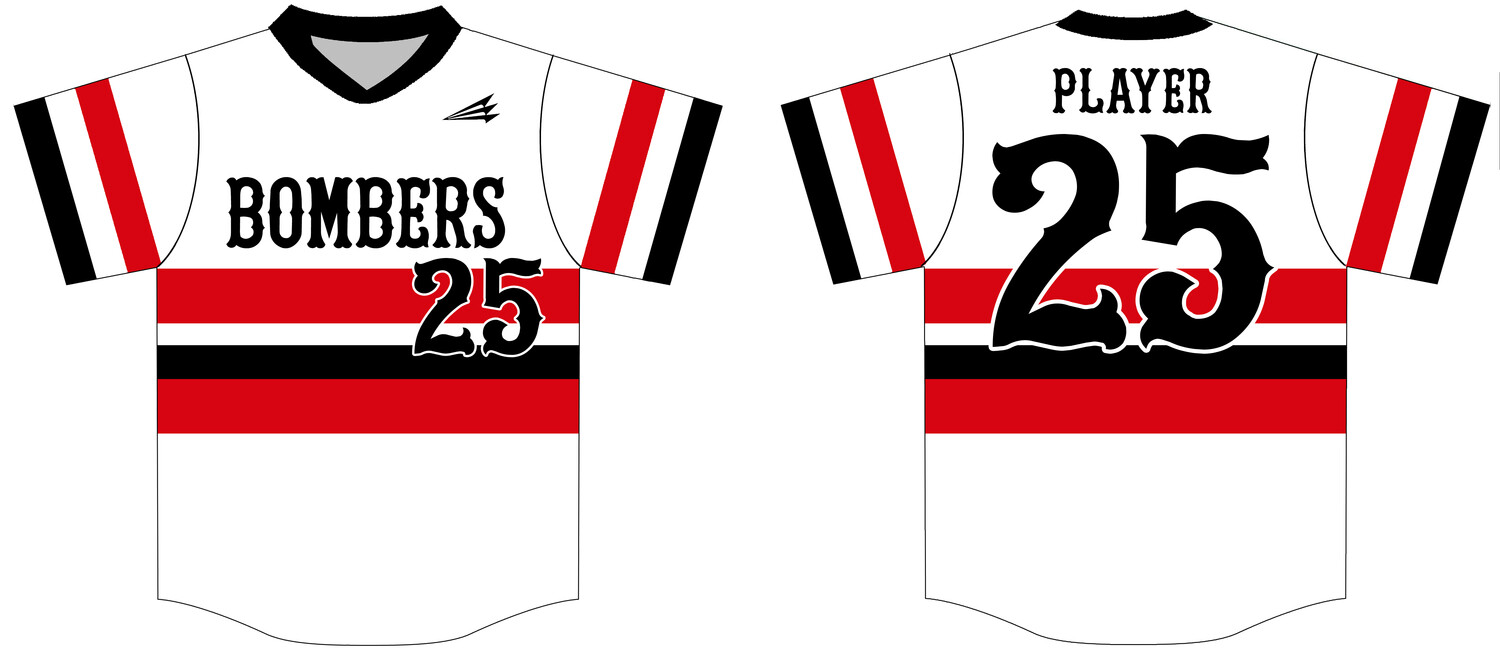 Lubbock Bombers Custom NanoDri Baseball Jersey #J6