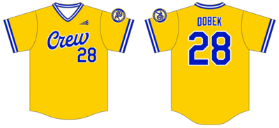 Michigan Brewers Custom Nanodri Baseball Jersey #J12