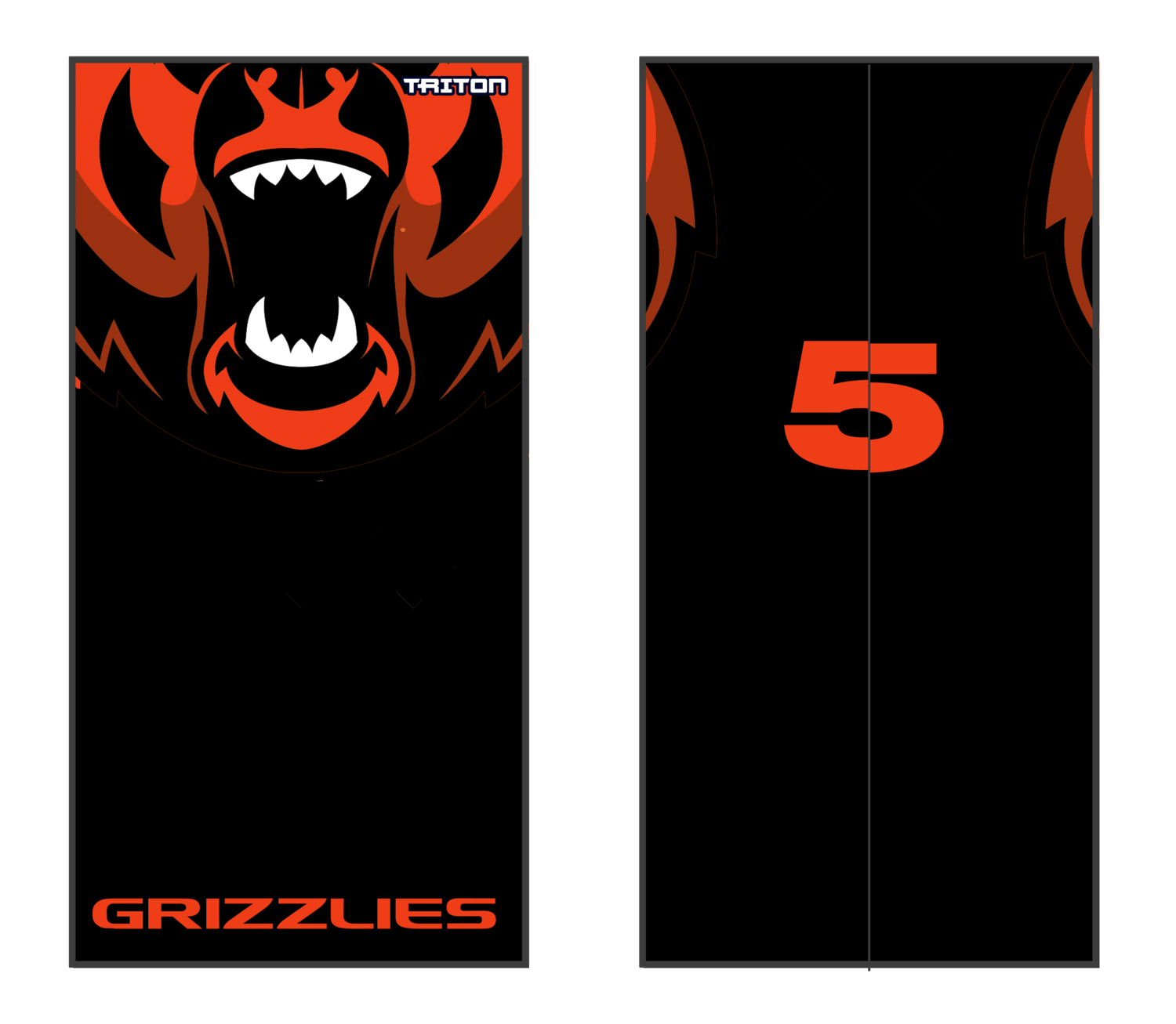 Colorado Grizzlies Custom Gaiter #GM1B