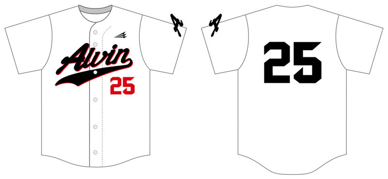 Alvin College Custom HexaFlex Baseball Jersey #J2C