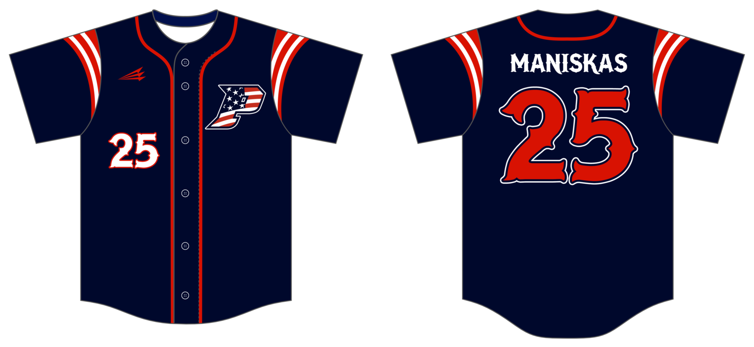 Patriots (Maniskas) Custom Hexaflex Baseball Jersey #J2
