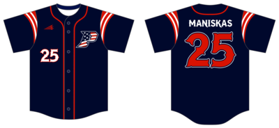 Patriots (Maniskas) Custom Hexaflex Baseball Jersey #J2