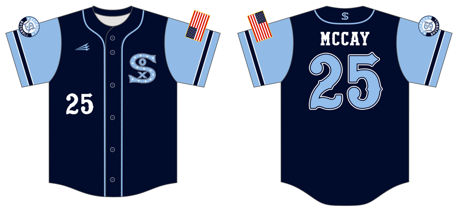 BombSox Custom HexaFlex Baseball Jersey #J1C