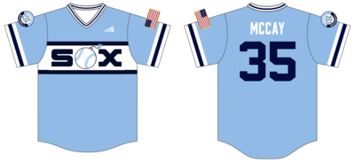 BombSox Custom HexaFlex Baseball Jersey #J6