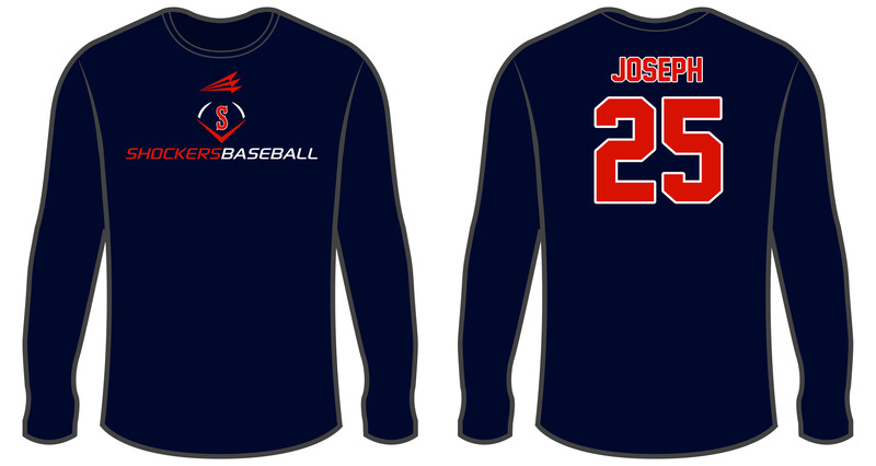 Mid-Atlantic Shockers (Joseph) Custom Longsleeve HyperTee #LHT1